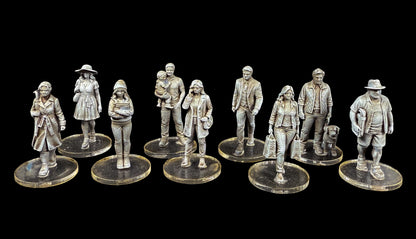 Western Civilians - Men and Women – 28mm