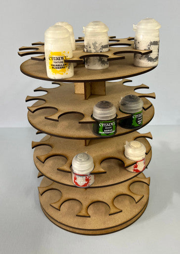 Rotating Paint Rack - For 34mm Paint Pots (GW, Citadel) – GCmini