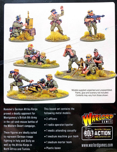 Bolt Action: Afrika Korps Support Group