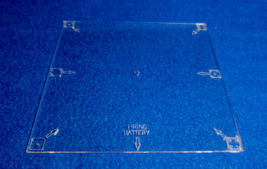 5" Square Artillery Template, Large