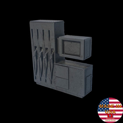 28mm Modern Petrol Pump - 28MSCE0165