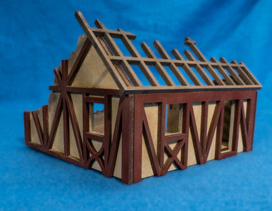 15mm Small Half Timber House  - 15MCSS550