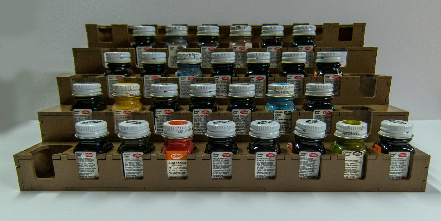 Paint Rack - Testors Square Enamels