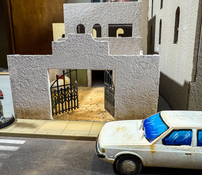 Walled Courtyard for 28mm Middle East Buildings - 28MMDF290
