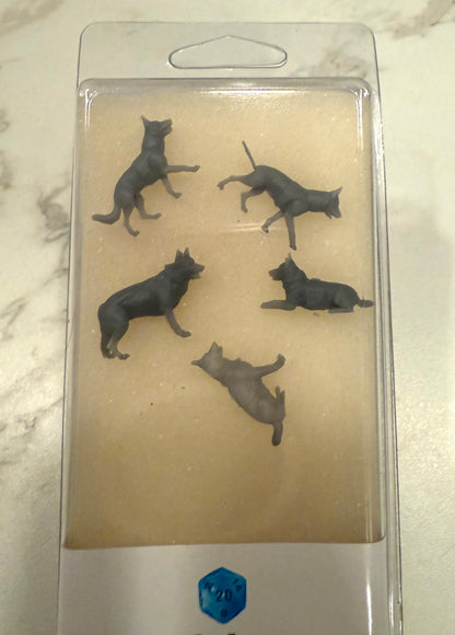 Police/Military Dogs - 28mm (SLA003)