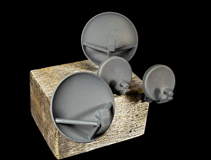 Satellite Dishes - 28mm (4/pk) - SLA008