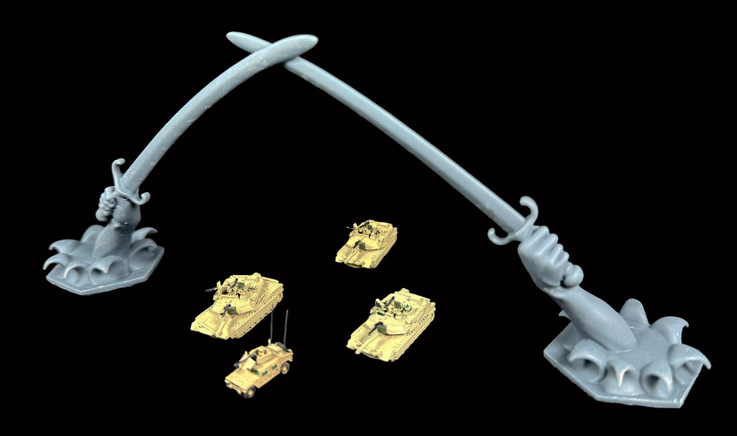 6mm Scale Sword of Qadisiyah - RE-RELEASE
