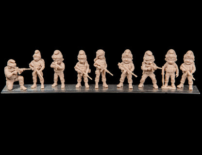 The Blue Dudes - 28mm - 28MSLA053