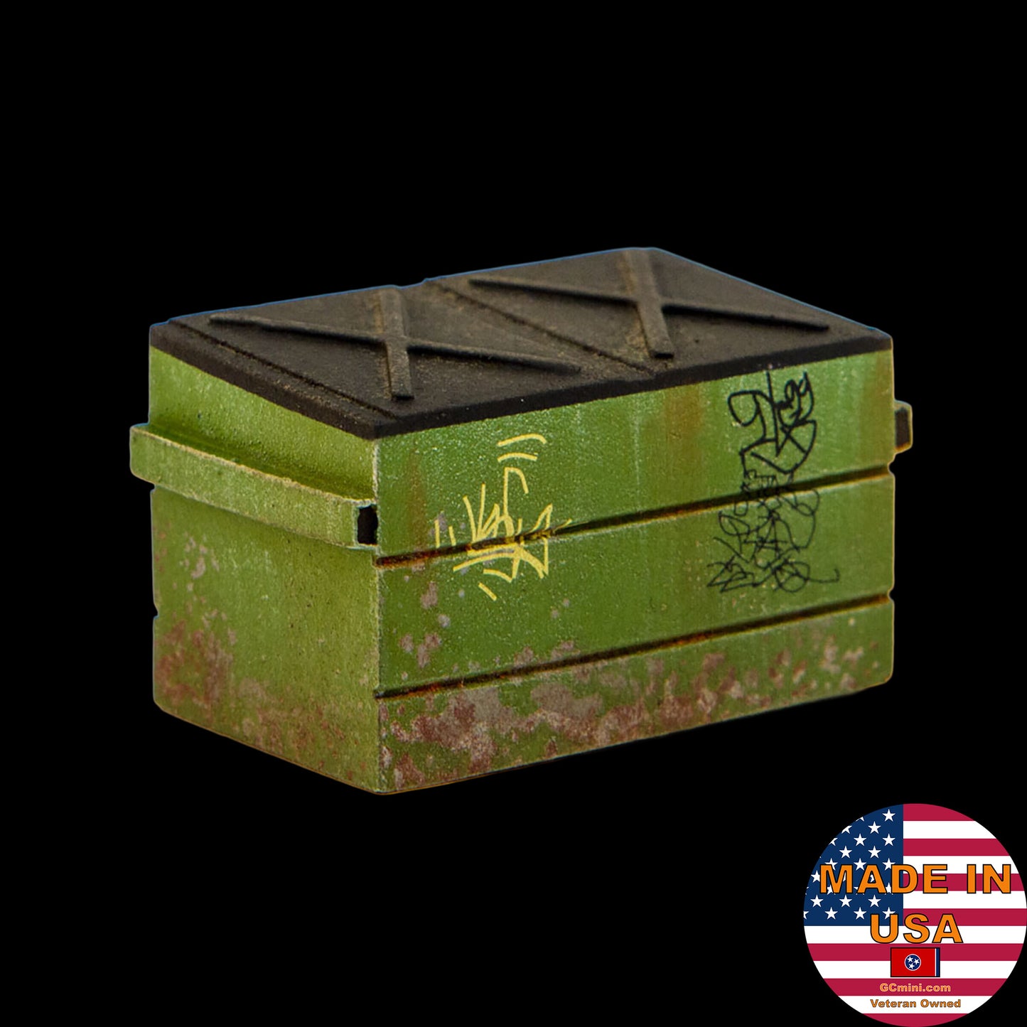 28mm Trash Dumpster - 28MSCE007