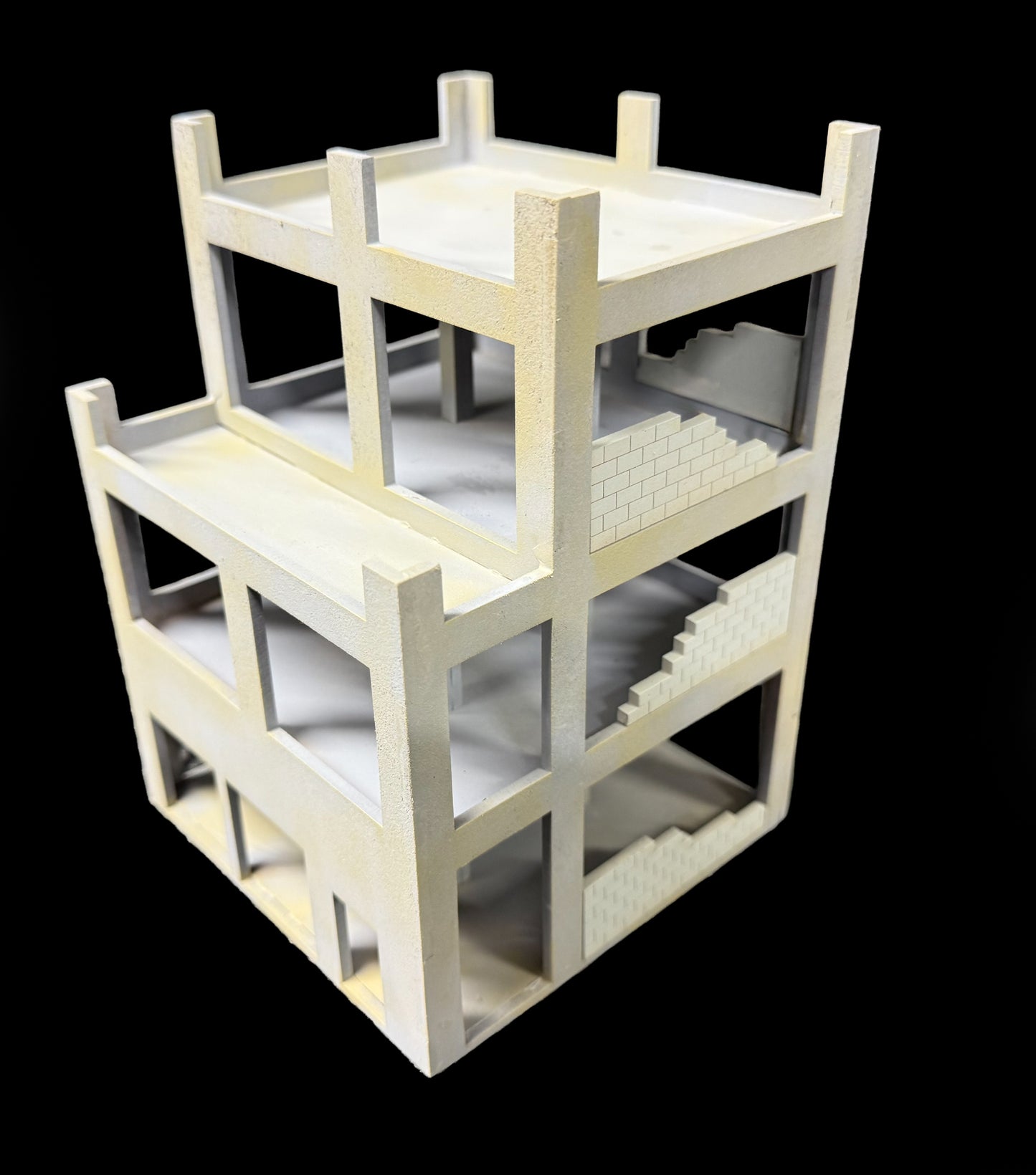 28mm Middle East Under Construction Three Story Building - 28MMDF292