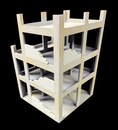 28mm Middle East Under Construction Three Story Building - 28MMDF292