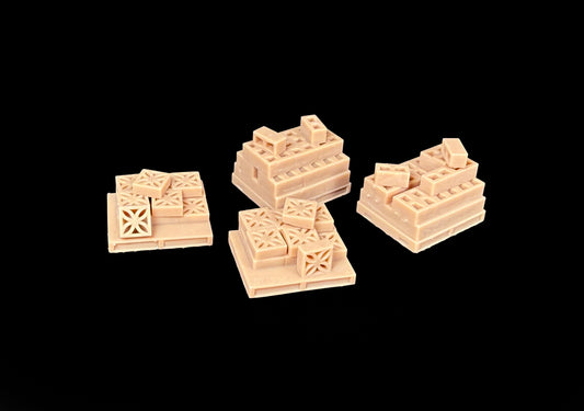 Cinder Blocks and Decorative Concrete Blocks- 28mm (4/pk) - 28MSLA052