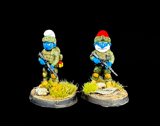The Blue Dudes - 28mm - 28MSLA053