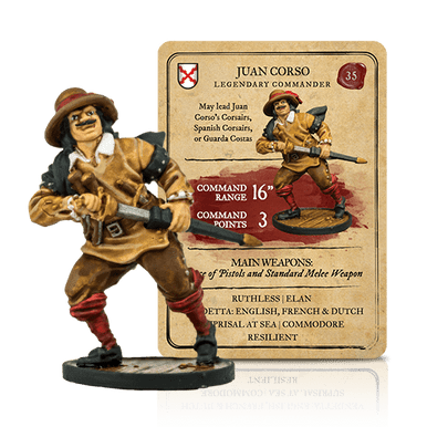Blood & Plunder: Spanish Juan Corso Legendary Commander
