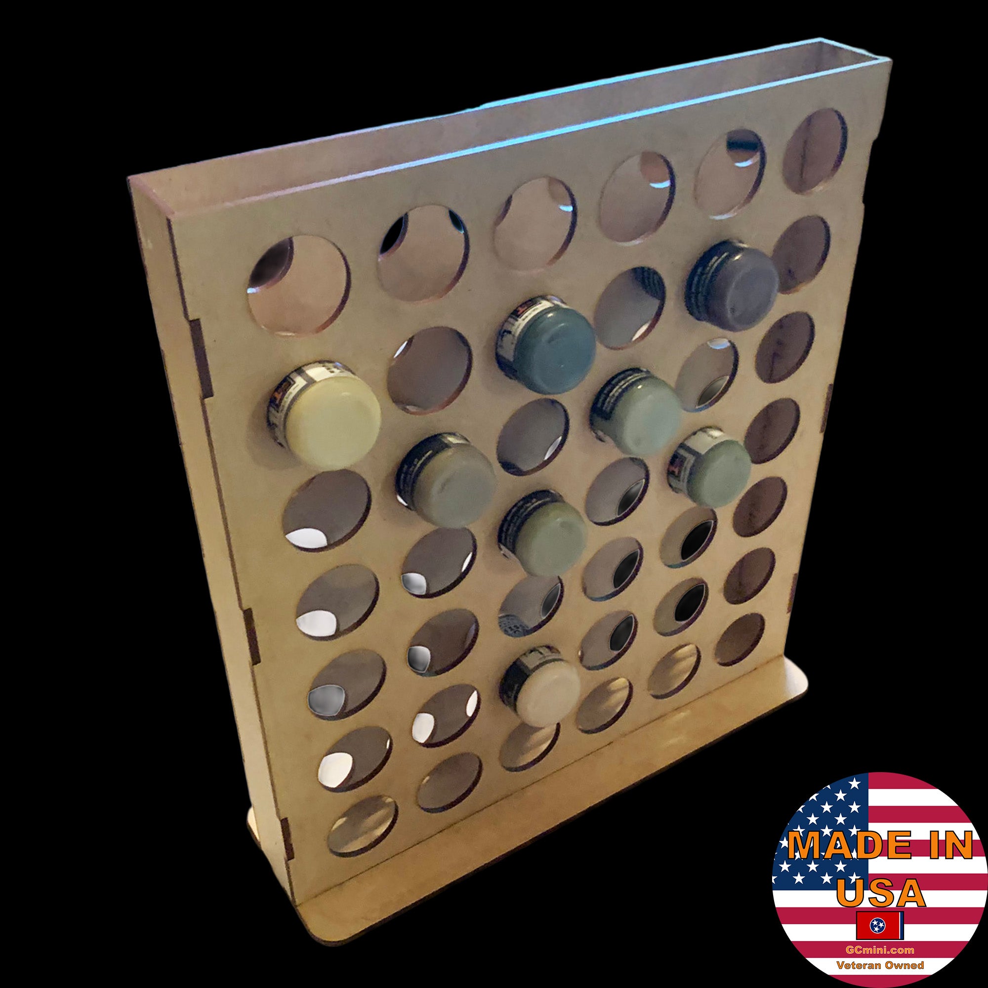 Vertical Paint Rack - For 1oz Mission Models Premium Hobby Paints – GCmini