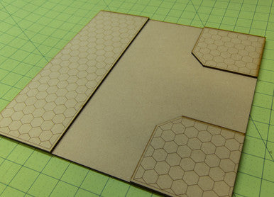 12" City Tile - 3 Way Intersection - 15MTILE011