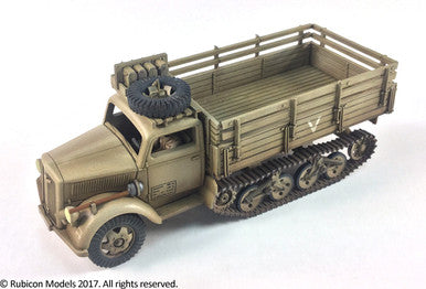 SdKfz 3a Maultier 2 ton Half-Track Cargo Truck(1:56th scale / 28mm)