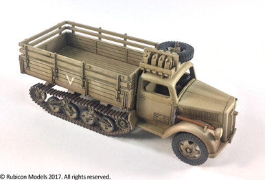SdKfz 3a Maultier 2 ton Half-Track Cargo Truck(1:56th scale / 28mm)