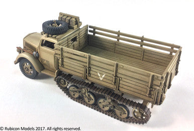 SdKfz 3a Maultier 2 ton Half-Track Cargo Truck(1:56th scale / 28mm)