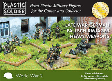 15mm German Falschirmjaeger Heavy Weapons
