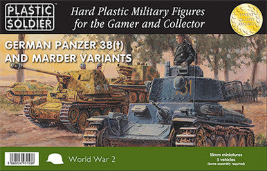 15mm Pz 38T and Marder variants