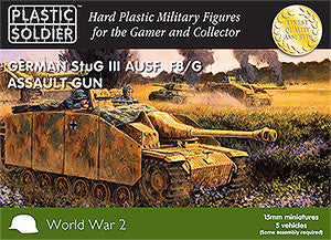 15mm Easy Assembly German Stug III F8/G Assault Gun
