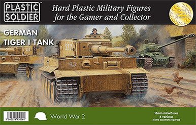 15mm Easy Assembly German Tiger I Tank