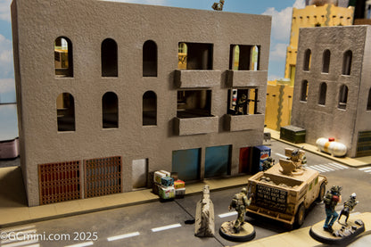28mm Middle East Three Story Building - 28MMDF284