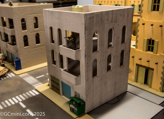 28mm Middle East Three Story Building - 28MMDF283