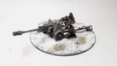 Romanian 75mm Resita Anti-tank Gun - Winter Uniform