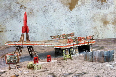 Fallout: Wasteland Warfare - Red Rocket Scenery Set