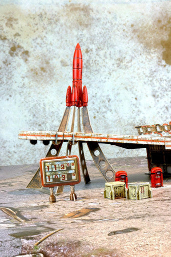 Fallout: Wasteland Warfare - Red Rocket Scenery Set