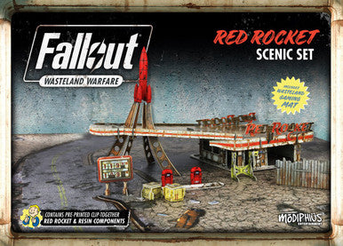 Fallout: Wasteland Warfare - Red Rocket Scenery Set