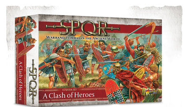 SPQR: A Clash of Heroes Starter Set (With Revised Rule Book)