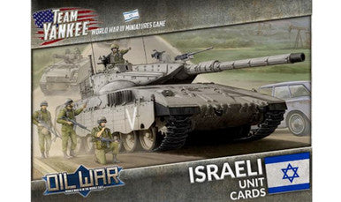 Team Yankee:  Israeli Unit Cards