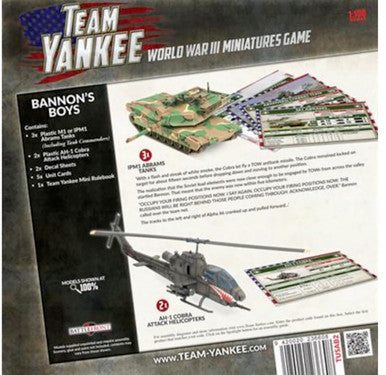 Team Yankee:  Bannons Boys (Plastic Army Deal)