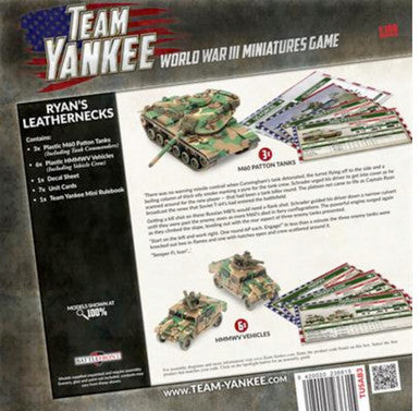 Team Yankee:  Ryan's Leathernecks American Marine Strike Force  (Plastic Army Deal)