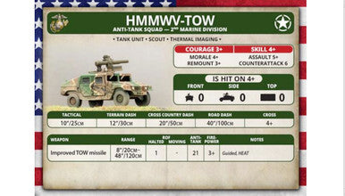 Team Yankee:  Ryan's Leathernecks American Marine Strike Force  (Plastic Army Deal)