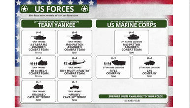 Team Yankee:  Ryan's Leathernecks American Marine Strike Force  (Plastic Army Deal)