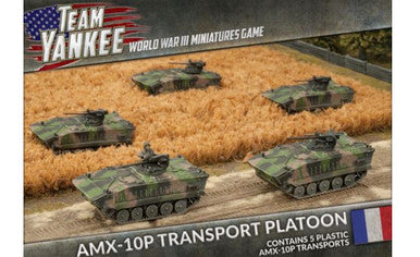 Team Yankee:  AMX-10P Platoon (x5 plastic APCs)