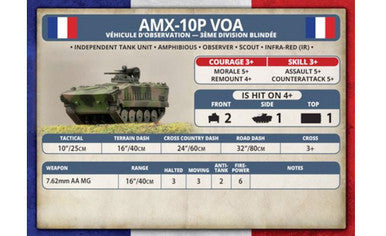 Team Yankee:  AMX-10P Platoon (x5 plastic APCs)