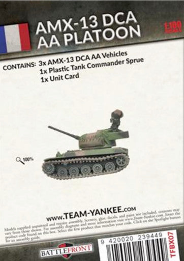 Team Yankee:  AMX-13 DCA AA Platoon (x3 vehicles)