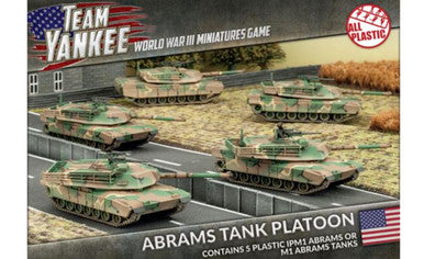 M1 Abrams Tank Platoon (Plastic)