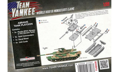 M1 Abrams Tank Platoon (Plastic)