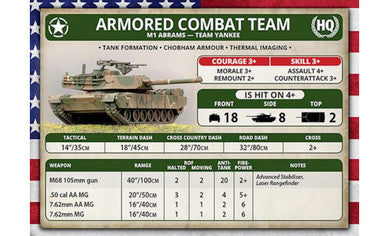 M1 Abrams Tank Platoon (Plastic)