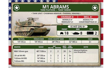 M1 Abrams Tank Platoon (Plastic)