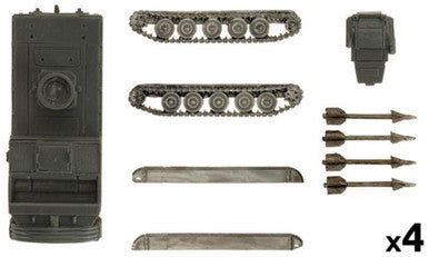 Team Yankee: M48 Chaparral SAM Platoon  (4 x Plastic)