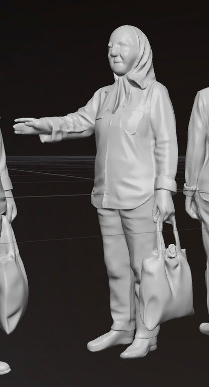 MENA Civilians - 28mm (SLA002)