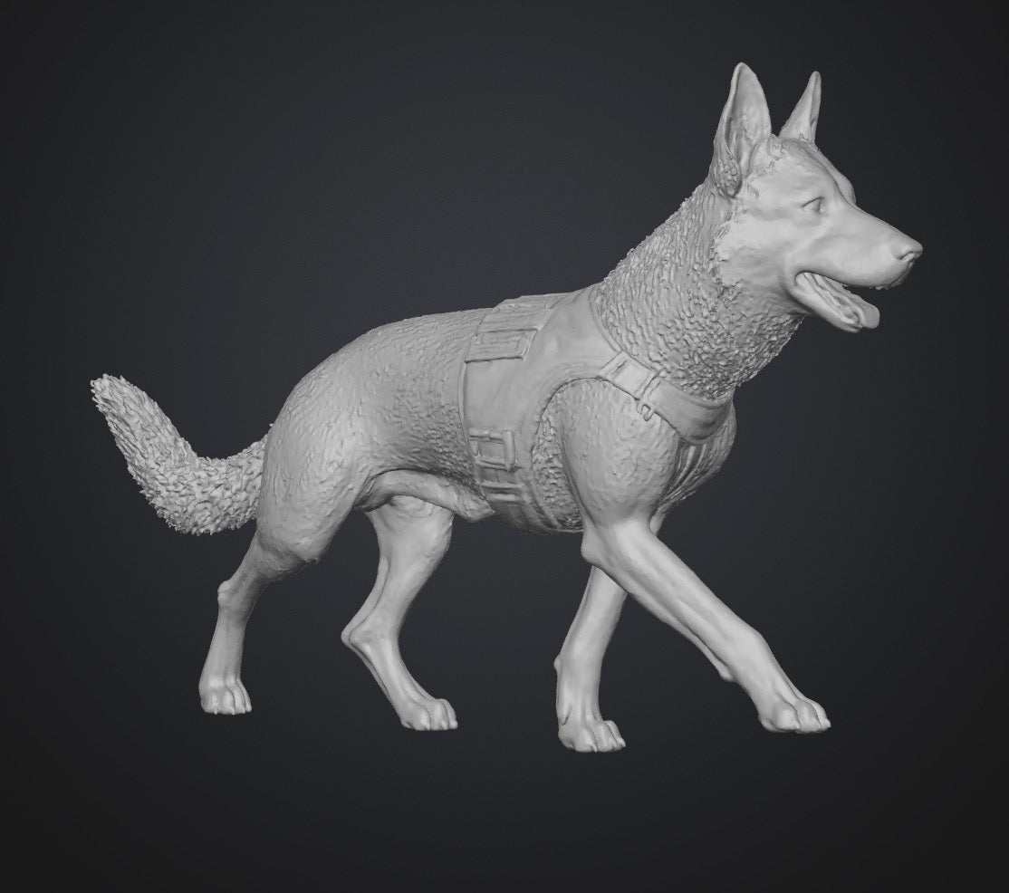 Police/Military Dogs - 28mm (SLA003)