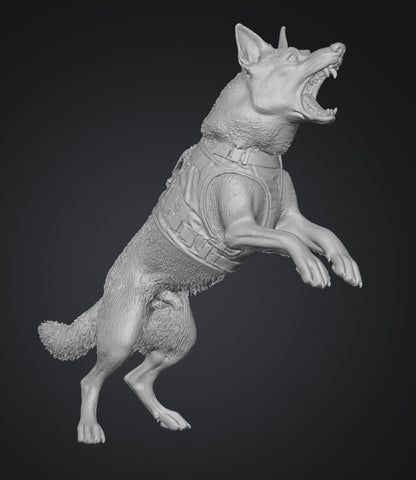 Police/Military Dogs - 28mm (SLA003)